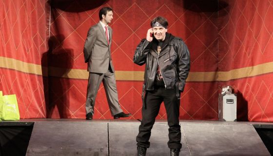 Спектакль «Двое в лифте, не считая текилы»