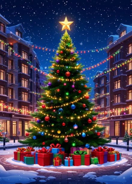 Новогодняя афиша Самара