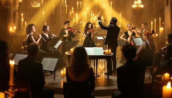 Оркестр при свечах «Muse». Мировые хиты