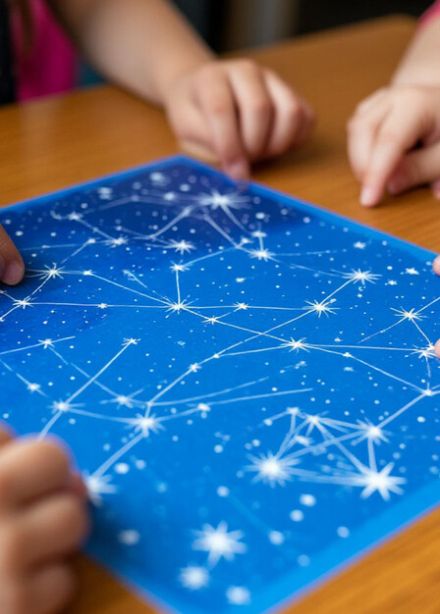 Звездная открытка. Планетарий