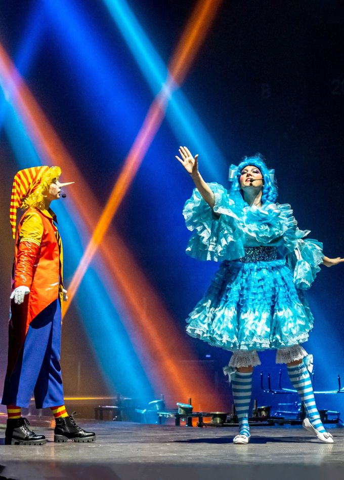 Шоу «Золотой ключик и страна мыльных пузырей»