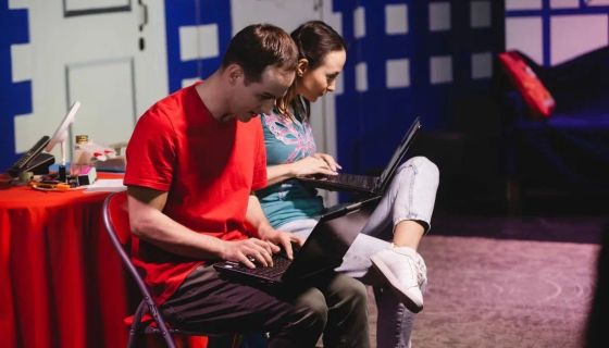 Спектакль «Папа в паутине»