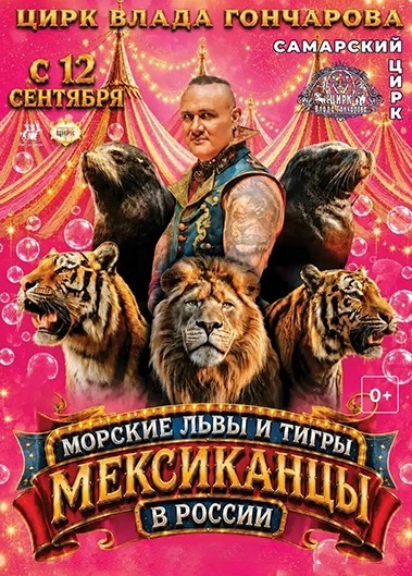 Цирк Влада Гончарова. Шоу «Мексиканцы в России»
